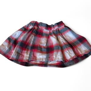 Gap Kids Pleated Plaid Skirt - Size 6